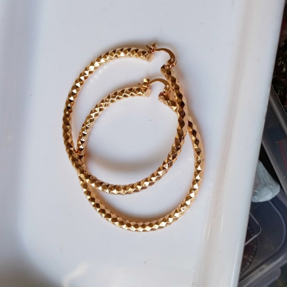 COPY - COPY - GOLD FILLED EARRING